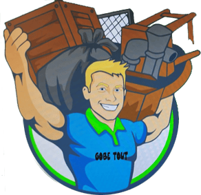 Logo officiel de Gobe-Tout, expert en d&eacute;barras et ramassage de d&eacute;chets dans le Grand Montr&eacute;al.