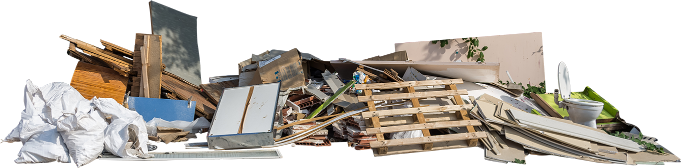 Débarras après rénovation ou chantier dans le Grand Montréal avec Gobe-Tout – prise en charge des débris et encombrants.